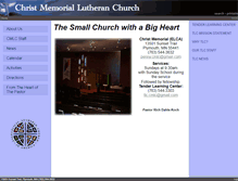 Tablet Screenshot of cmlc-tlc.org